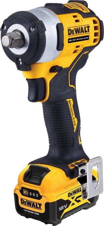 Produktbild DeWalt DCF901P1, 1/2 Zoll 12V Akku Schlagschrauber / 500Nm, UK-Netzstecker (Akkubetrieb)