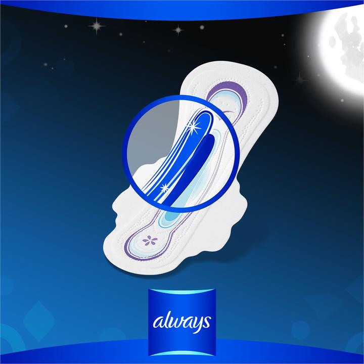Actual product image Always Ultra Secure Night (16 x, Sanitary pads)