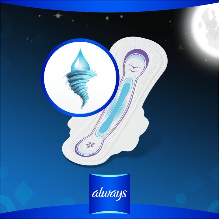 Actual product image Always Ultra Secure Night (16 x, Sanitary pads)