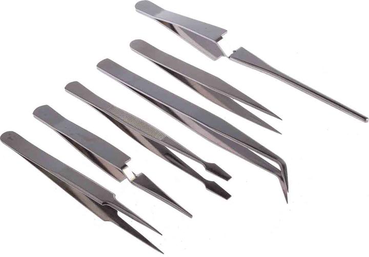 Rs Pro Pinzettenset 6-teilig