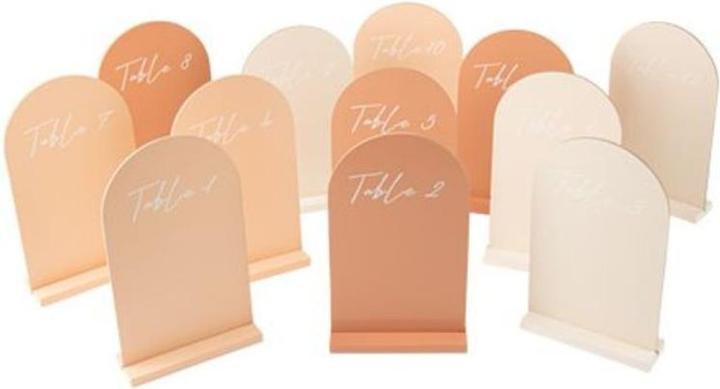 Image du produit Artifete Marque-Tables en bois - Nude, Blush et Terracotta
