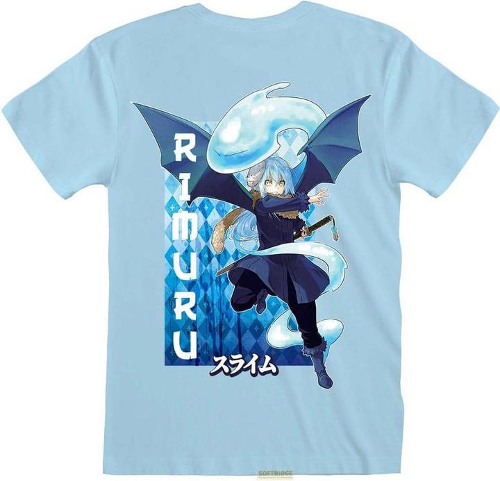 Heroes Inc That Time I Got Reincarnated as a Slime T-Shirt Rimuru Back Print Grösse XL (XL)