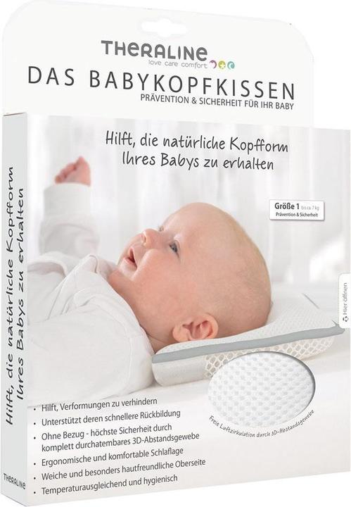 Produktbild Theraline Babykopfkissen Grösse 1 (23 x 21 cm)