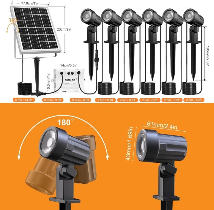 Image du produit LS Spot de jardin à LED (3600 lm, IP66)