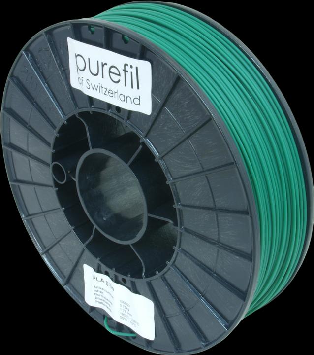 Actual product image Purefil Filament (PLA, 1.75 mm, 750 g, Green)