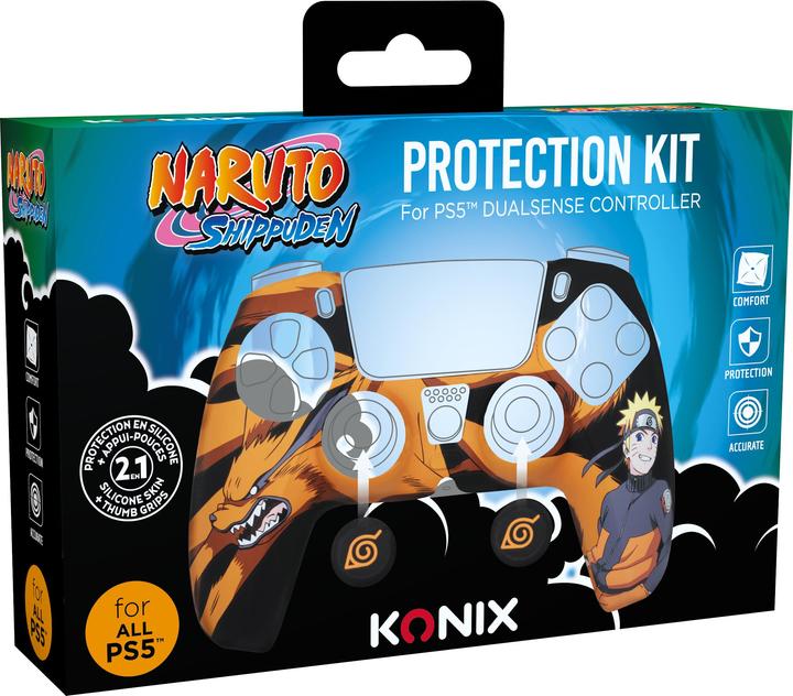 Actual product image Konix Naruto DualSense Skin (PS5)