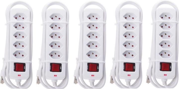 Immagine prodotto Max Hauri Basic Line set da 5 (5 x, Tipo 13, 1.50 m)