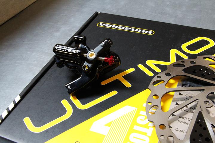 Produktbild Yokozuna Ultimo Road Disc Brake, Flat Mount, Schwarz, Hinten (Hinterradbremse, Bremsset, 4)