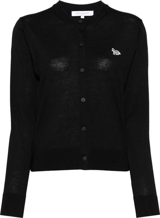 Actual product image Maison Kitsune Baby Fox Patch Regular Cardigan (S)