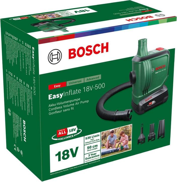 Produktbild Bosch Home & Garden EasyInflate 18V-500