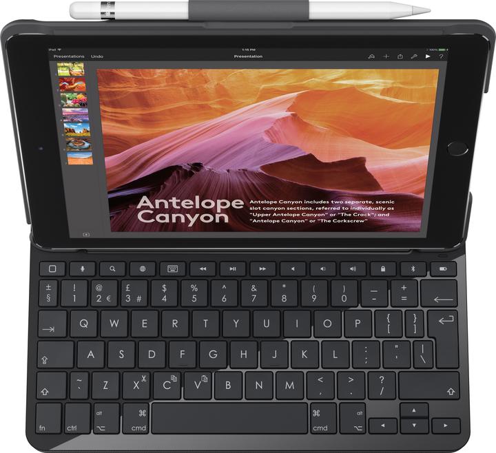 Produktbild Logitech Slim Folio (CH, iPad 2017 (5. Gen), iPad 2018 (6. Gen))