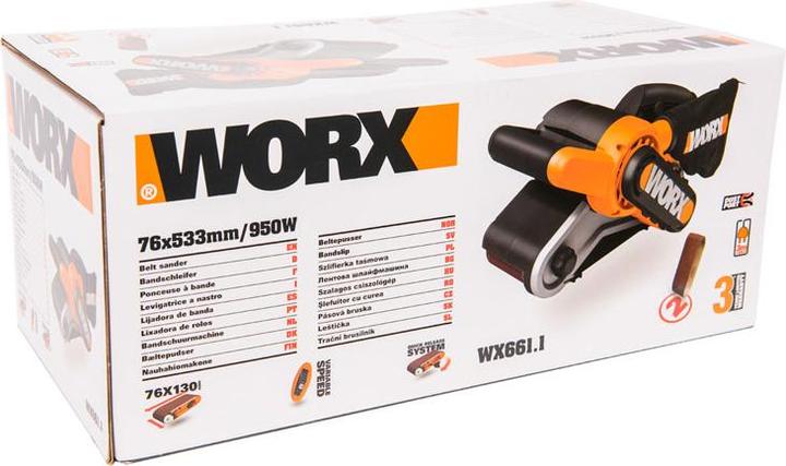 Image du produit Worx Ponceuse à bande (Ponceuse à bande, 950 W)