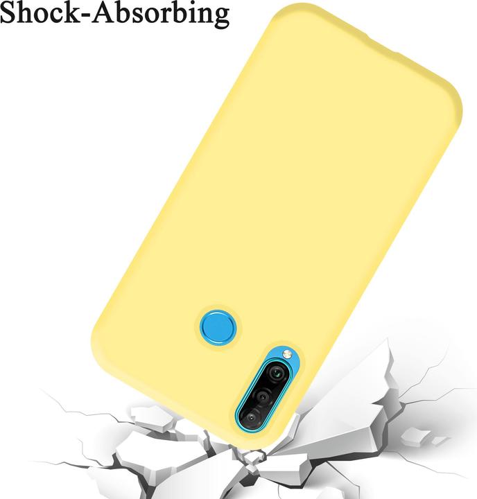 Image du produit Cadorabo TPU Liquid Silicone Case Cover (Huawei P30 Lite)