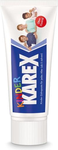 Image du produit Karex Dentifrice pour enfants sans fluor (50 ml)