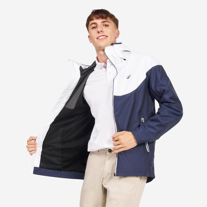 Produktbild Tribord Men’s sailing waterproof jacket - Sailing 100 navy white (L)
