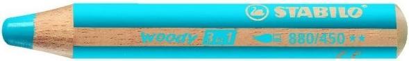 Immagine prodotto STABILO matita colorata woody 3 in 1 (Blu ciano, 1 x)