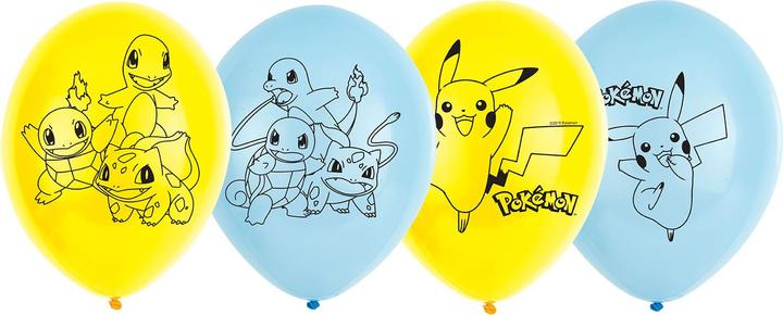 Image du produit Sombo Ballons Pokémon (6 x)