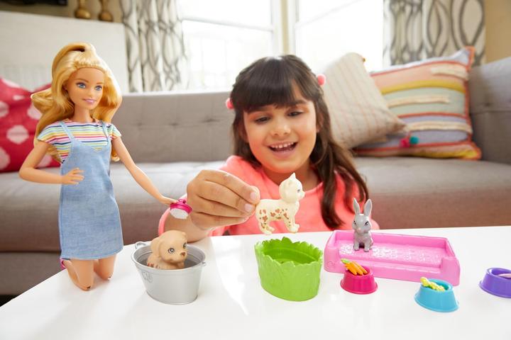 Image du produit Barbie Poupée Play 'N' Wash (blonde)