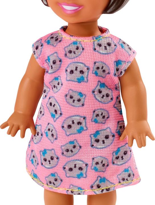 Image du produit Barbie Jeu d'éveil Skipper Babysitters Inc. avec poupée, tente et sac de couchage