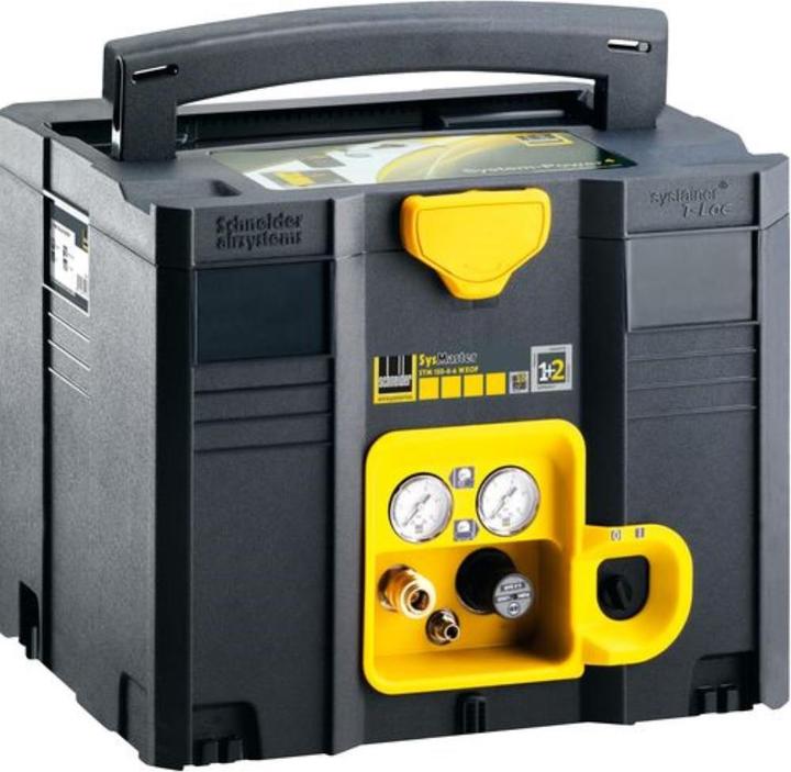 Immagine prodotto Schneider Druckluft Compressore Mobil SYM 150-8-6 WXOF / 8 bar (8 bar, 6 l)
