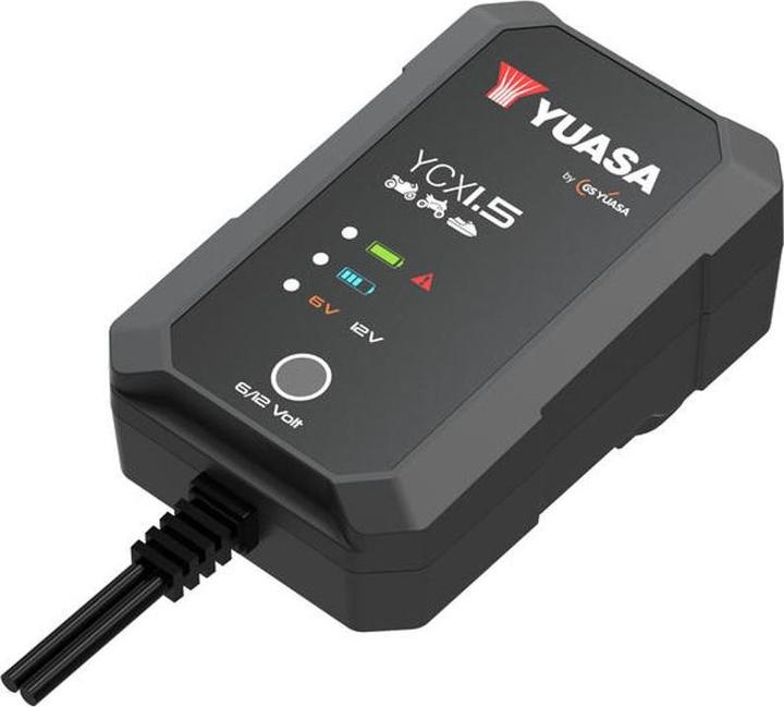 Produktbild NoName 6V/12V Yuasa YCX Smart 1.5A laddare 2-30ah (12V, 1.50 A)