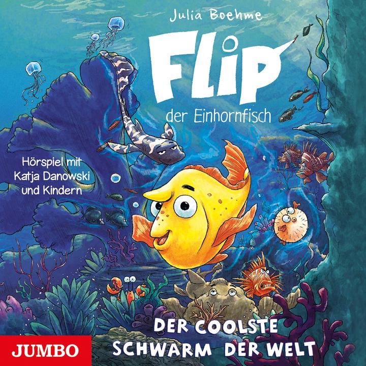 Actual product image Boehme:Flip, the unicorn fish. The cool one (Julia Boehme, German)