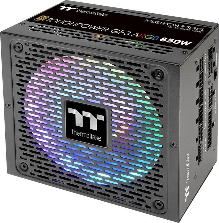 Produktbild Thermaltake ToughPower GF3 ARGB 850W EU Gold Netzteil ATX 3.0 80+ Gold PCle 5.0 (850 W)