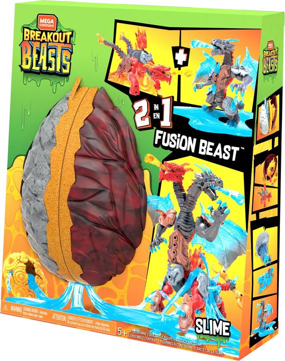 Actual product image Mega Breakout Beasts Beast (80 pieces)