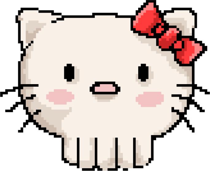 Produktbild Bügelbilder Bügelbild Bye Kitty (1 x)