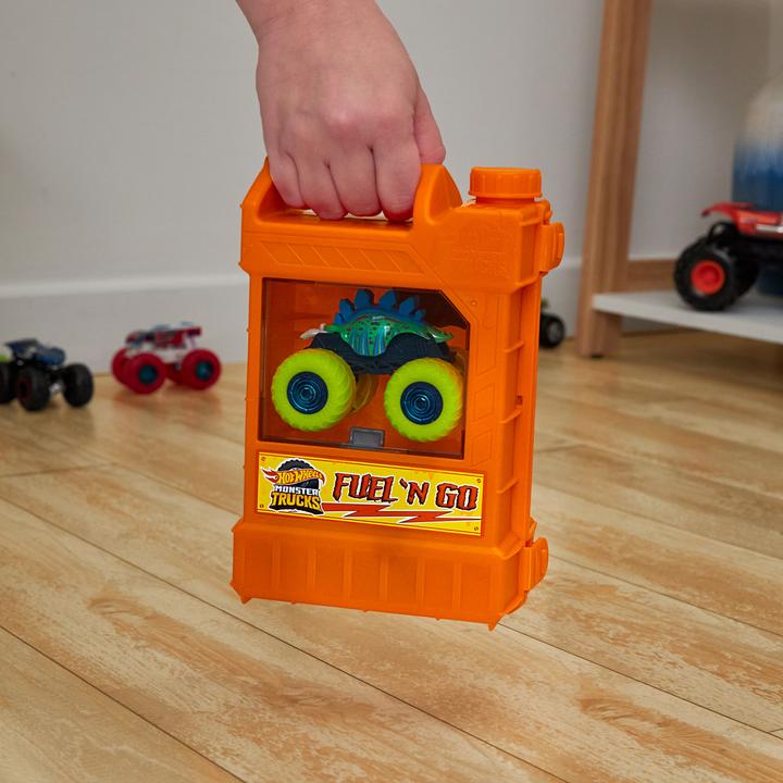 Image du produit Hot Wheels Monster Trucks Stunt N' Go Fossil Playset (EC)