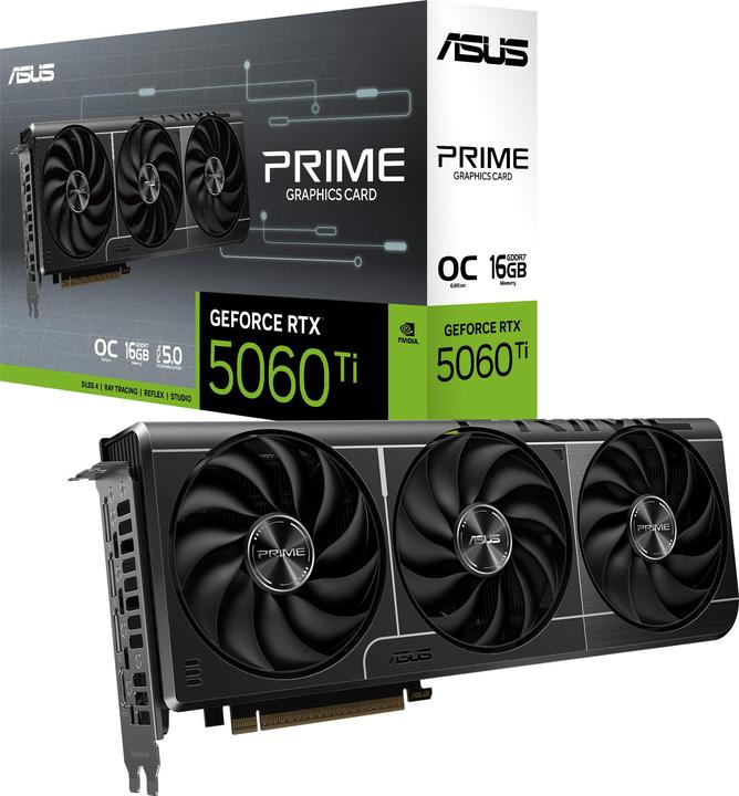 Produktbild ASUS Prime GeForce RTX 5060 Ti OC (16 GB)