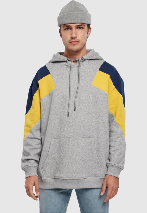 Actual product image Urban Classics Oversize 3-Tone Hoody (XXL)