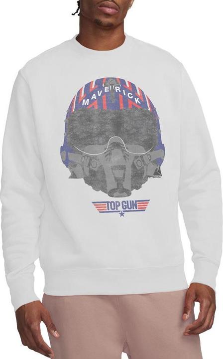 Actual product image Top Gun Unisex Adult Helmet Sweatshirt (M)