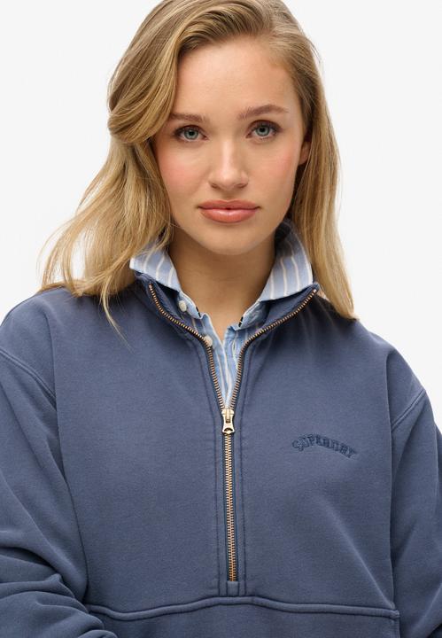 Actual product image Superdry Essential Logo Oversz Half Zip (8)