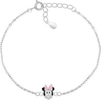 Brilio Silver - Playful silver Minnie bracelet BRC50W