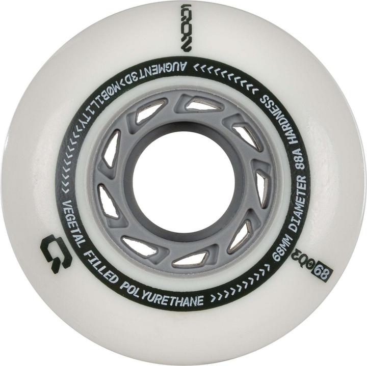Actual product image Iqon Inline Skate Wheels Eqo 60mm 4-Pack 2024 (60 mm, 88a)