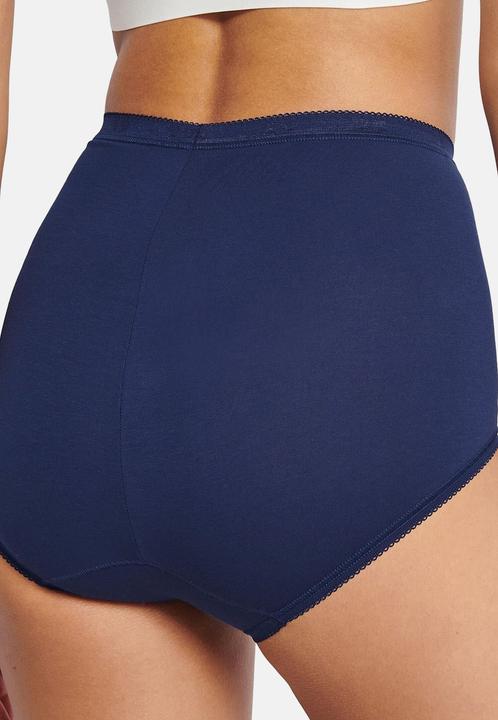 Produktbild Sloggi Unterhose BASIC+ MAXI Damen-Slip 3er Pack (40, 3er Pack)