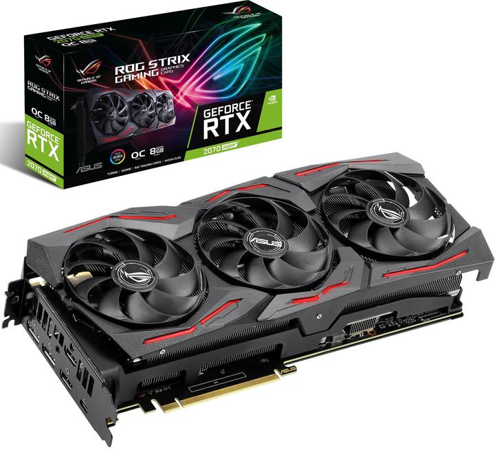 Image du produit ASUS GeForce RTX 2070S ROG Strix A8G Gaming (8 Go)