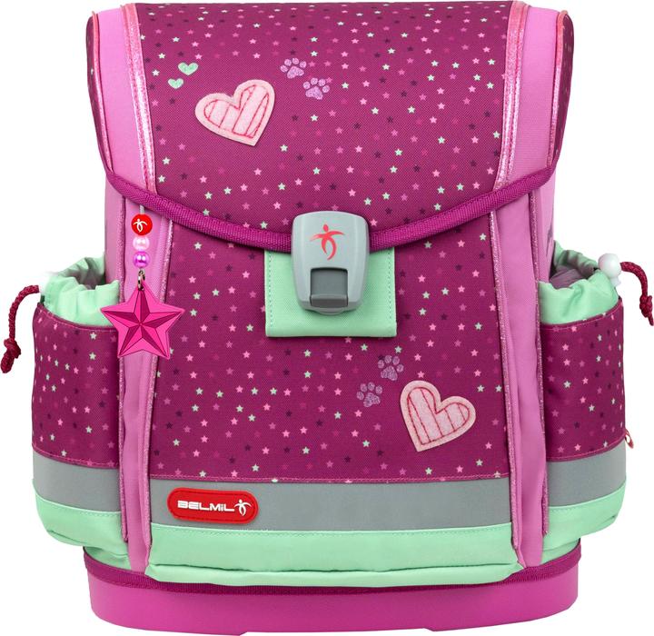 Actual product image Belmil Classy Plus Schulranzen Set 5teilig mit Brustgurt (19 l)