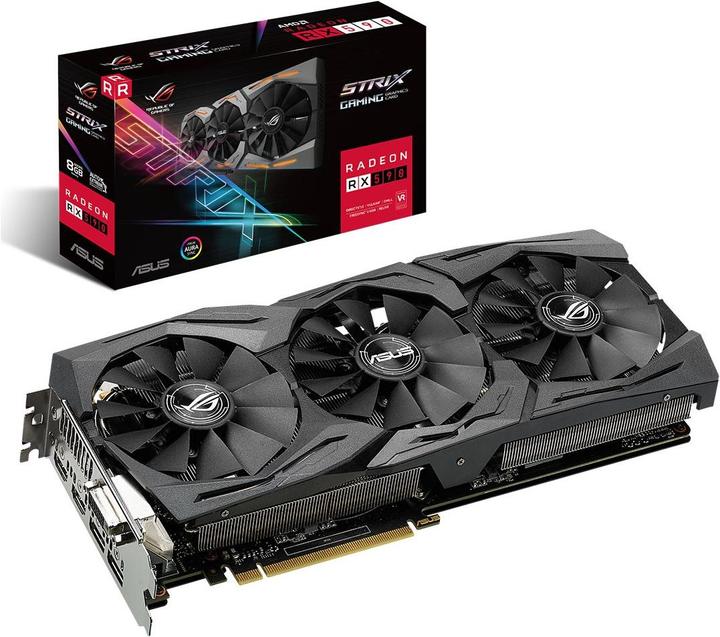 Produktbild ASUS Radeon ROG STRIX RX 590 (8 GB)