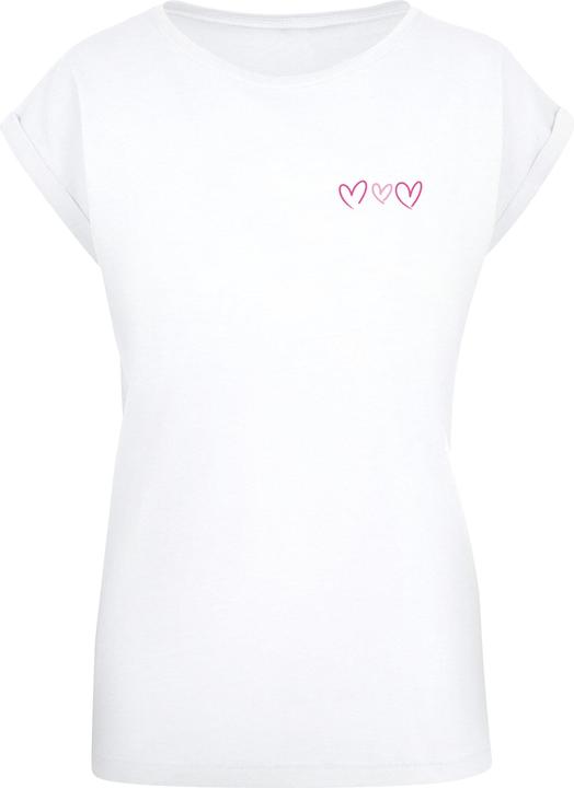 Mister Tee MisterTee Always Trust Your Heart Ladies Extended Shoulder Tee - 194807