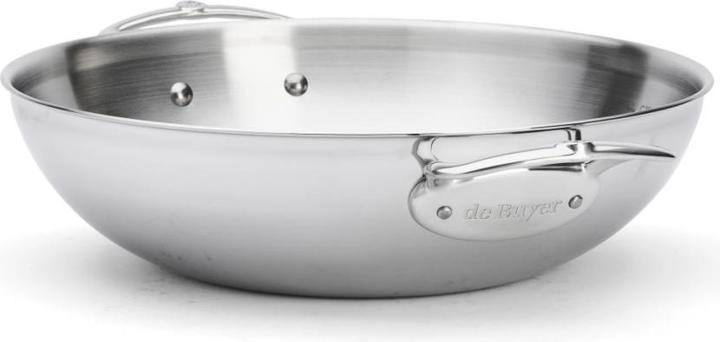 Actual product image de Buyer Affinity Wok mit zwei Griffen (32 cm, Wok, Stainless steel)