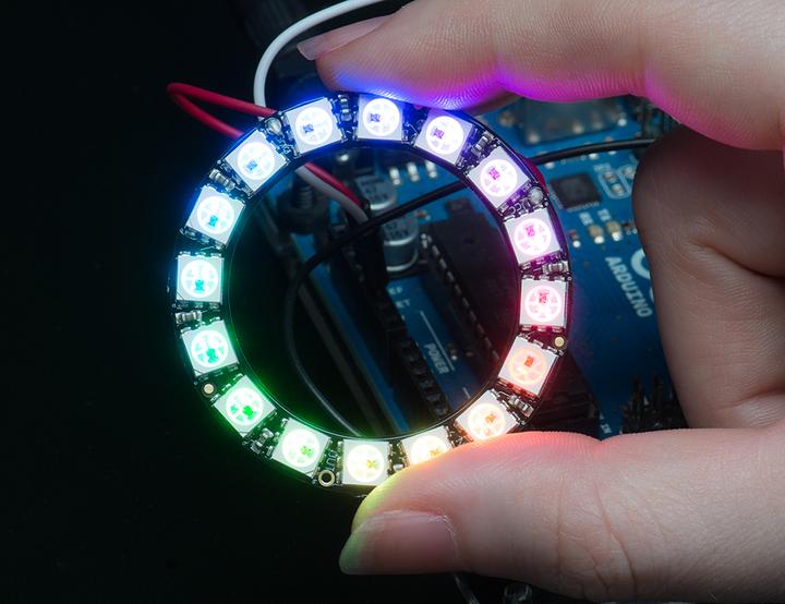 Adafruit NeoPixel Ring 16 x WS2812 5050 RGB LED