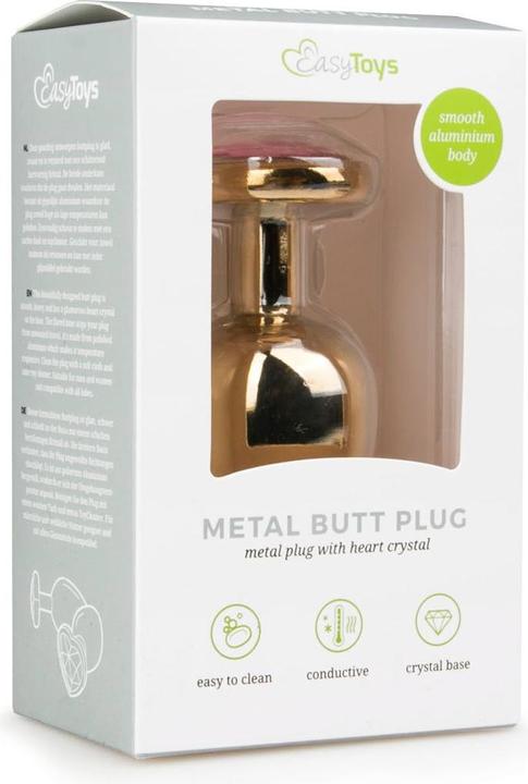 Actual product image Easytoys Metal Heart