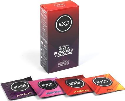 Image du produit EXS Condoms Mixed Flavoured 12 pack (12 pcs)