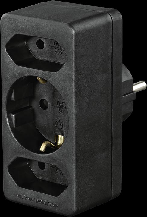 Produktbild Hama Multistecker Euro (3 x)