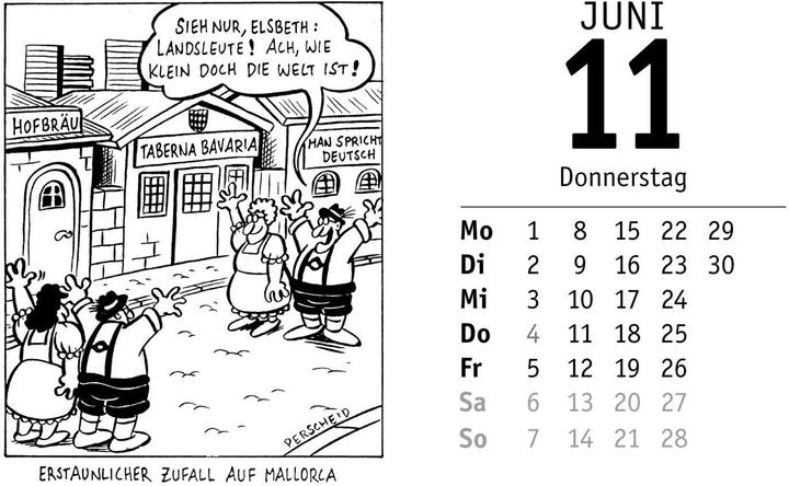 Actual product image 365 gute Perscheid-Tage 2026: Tageskalender (German)