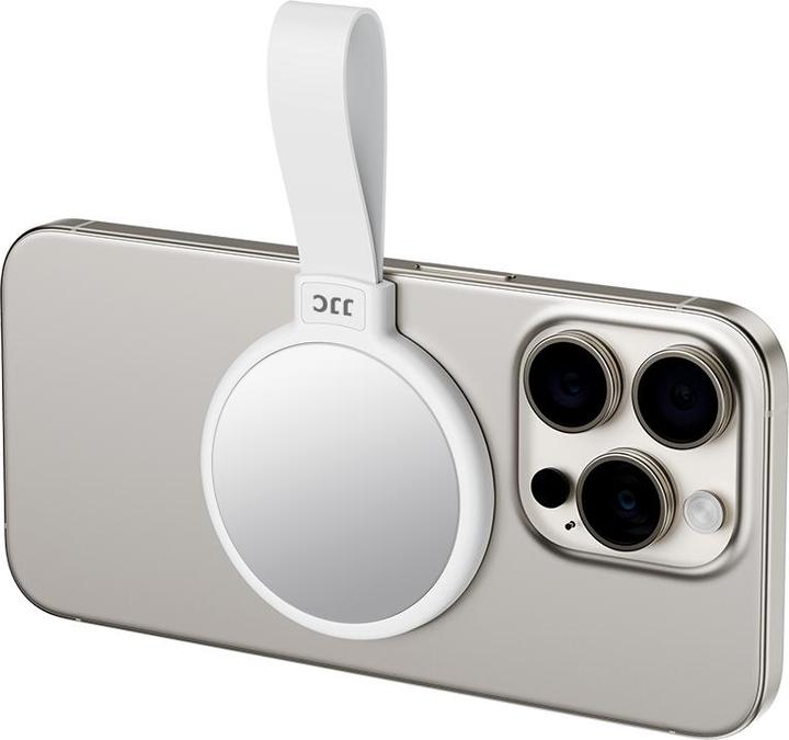 Produktbild JJC MS MR1 Magnetic Makeup Mirror Phone Ring White