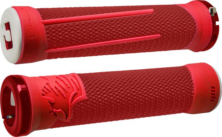 Odi Grips Aaron Gwin AG-2 Signature Red/Fire Red avec pinces rouges. CHF 39.00