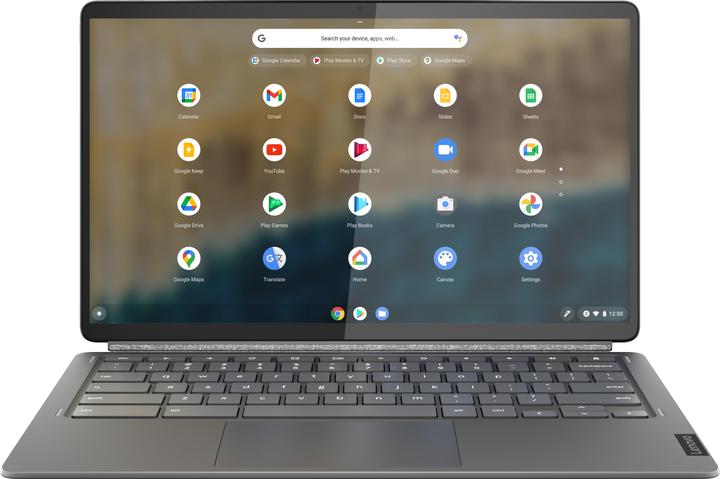 Lenovo IdeaPad Duet 5 CB (WLAN uniquement, 13.30", 128 Go, Storm Grey)